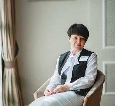 Елена Огнерубова, управляющий отелем «Вишнёвый сад»